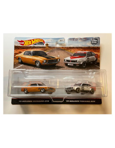 Hot Wheels 2-Pack Holden Monaro GTS y Trana A9X - 3 Años+