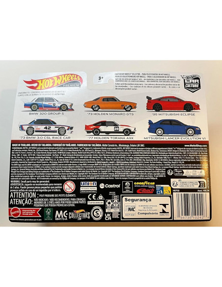 Hot Wheels 2-Pack Holden Monaro GTS y Trana A9X - 3 Años+