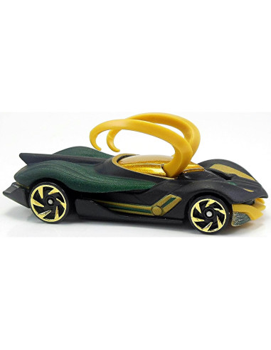 Hot Wheels Coche Marvel Loki Metal Escala 1:64 7.62 cm