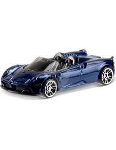 Hot Wheels 2017 Pagani Huayra Roadster Azul 1:64 2