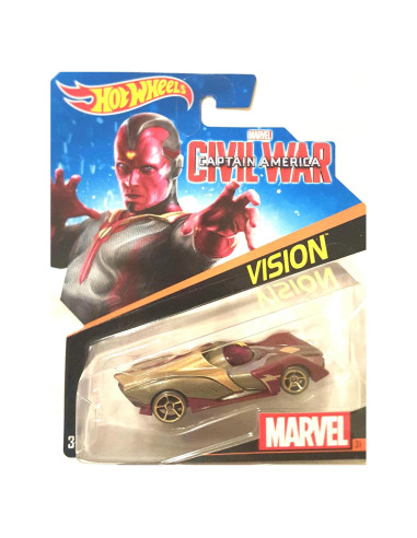 Hot Wheels Marvel Autos 1:64 Héroes y Villanos Mattel