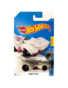 Coche Hot Wheels 2017 Velocidad Perfecta Gato Blanco 1:64