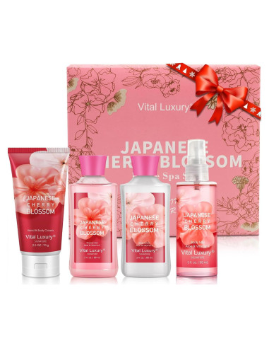 Kit de Baño y Cuerpo Vital Luxury 3x88ml Cereza Japonesa