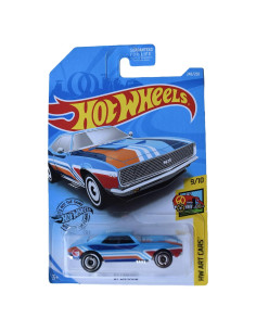 Hot Wheels HW Art Cars '67 Camaro Azul 1:64 16.6 cm