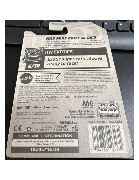 Hot Wheels Mad Mike Drift Attack 209/250 Mattel 2023