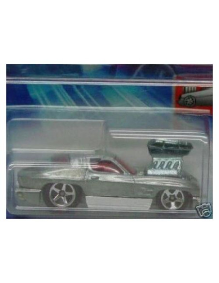Coche Die Cast Hot Wheels 2004 Corvette Plata 1:64 Coche Die Cast Hot Wheels 2004 Corvette Plata 1:64