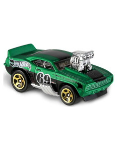 Hot Wheels Camaro Z28 2017 Tooned 1:64 Verde Coleccionable