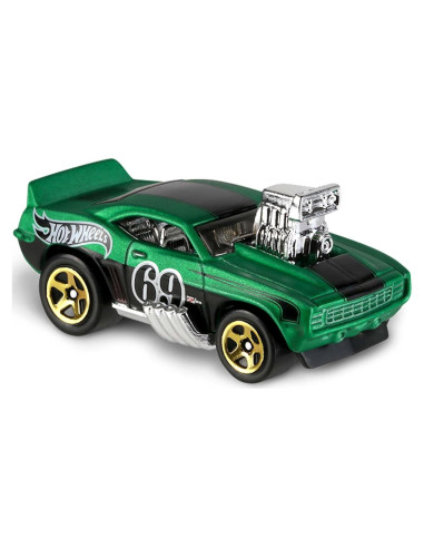 Hot Wheels Camaro Z28 2017 Tooned 1:64 Verde Coleccionable