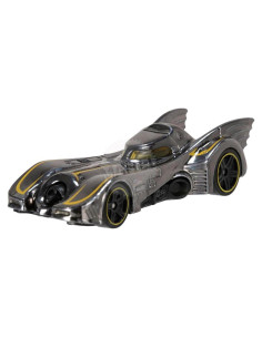 Hot Wheels Batmóvil 2015 Cromo Oscuro 1:64 Mattel