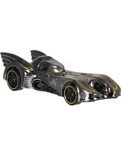 Hot Wheels Batmóvil 2015 Cromo Oscuro 1:64 Mattel 2