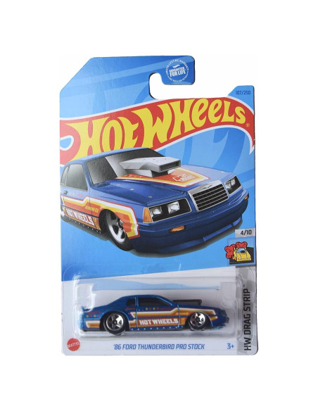 Hot Wheels Ford Thunderbird Pro Stock 1:64 Azul
