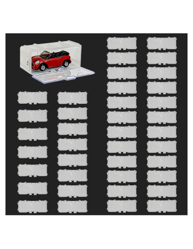 Organizador de Juguetes Hot Wheels Blanco 40 PCS - Almacenamiento 1:64