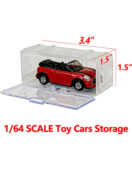 Organizador de Juguetes Hot Wheels Blanco 40 PCS - Almacenamiento 1:64 Organizador de Juguetes Hot Wheels Blanco 40 PCS - Almacenamiento 1:64