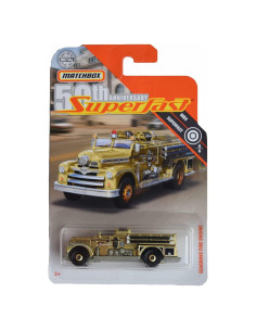 Camión de Bomberos Matchbox Seagrave Superfast 16.1x10.5cm