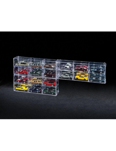 Exhibidor de 6 Autos a Escala 1/64 Auto World