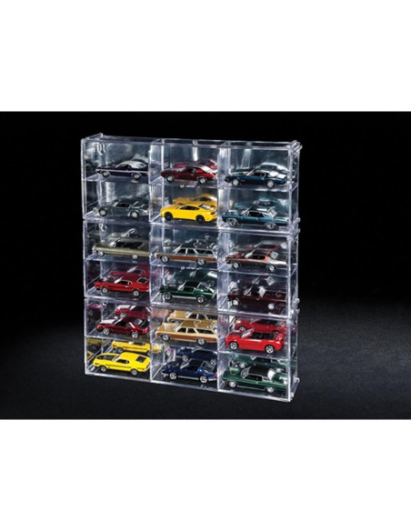 Exhibidor de 6 Autos a Escala 1/64 Auto World Exhibidor de 6 Autos a Escala 1/64 Auto World