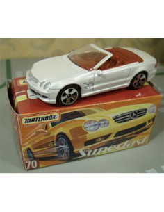 Modelo de Coche Mercedes Benz SL55 AMG Matchbox 1:64 2
