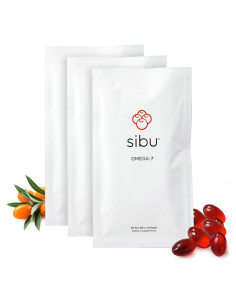 Suplemento Omega-7 Sibu 180 cápsulas - Aceite Espino del Mar