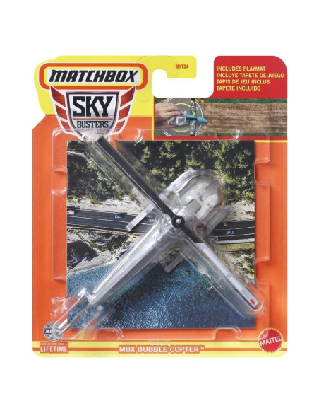 Coptero de Juguete Matchbox Sky Busters 70 Años