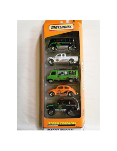Juego de 5 vehículos Matchbox 1999 Storm Trackers 1:64