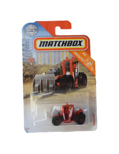 Matchbox Cargador Elevador Rojo 40g para Construcción
