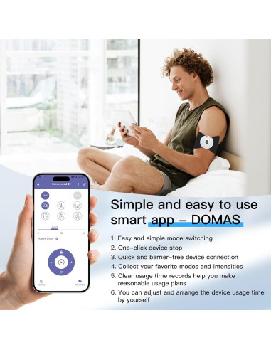 Masajeador Inalámbrico TENS y EMS MASTOGO - Alivio Dolor Espalda