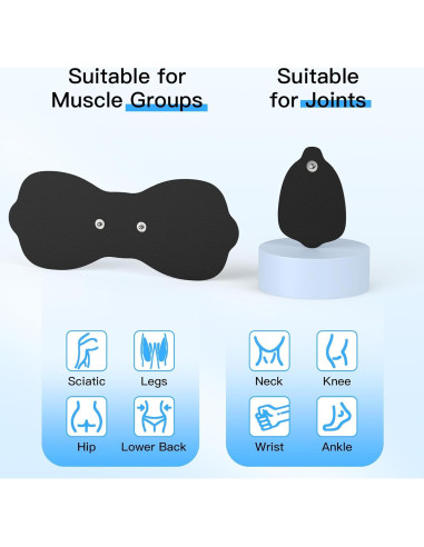 Masajeador Inalámbrico TENS y EMS MASTOGO - Alivio Dolor Espalda