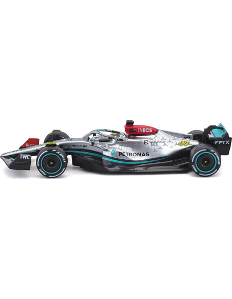 Bburago F1 Mercedes W13 E Performance 1:43 con piloto Hamilton