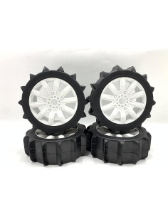 Ruedas de Rally Buggy 1/8 RC KINGTAIR 4 Piezas 17MM 2