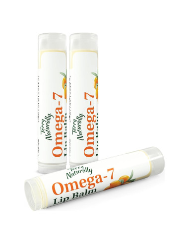 Bálsamo Labial Omega 7 Terry Naturally - Hidratante 3 Unidades