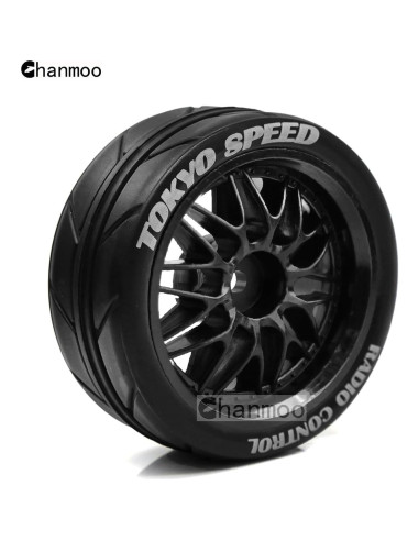 Neumáticos RC On Road 1:10 Chanmoo 65mm 4 Piezas Drift