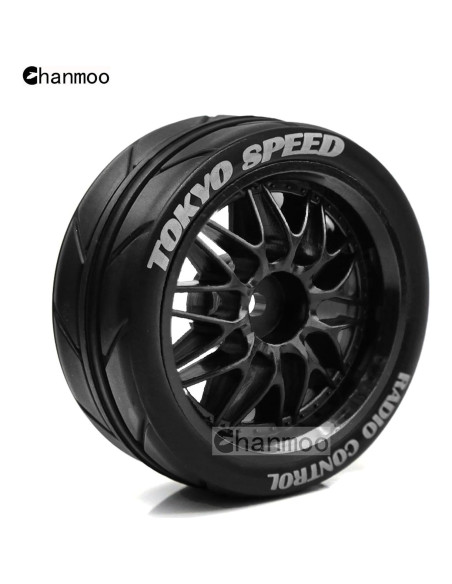 Neumáticos RC On Road 1:10 Chanmoo 65mm 4 Piezas Drift