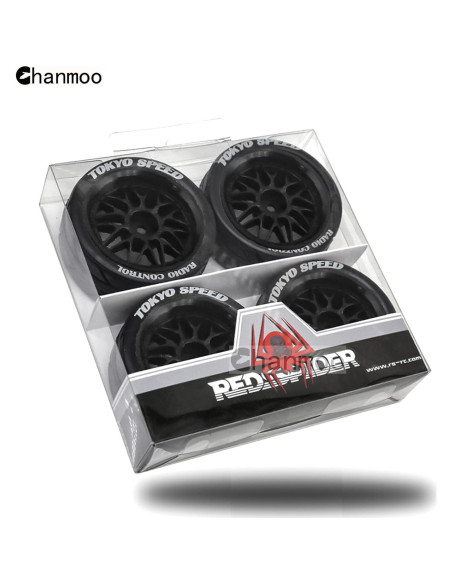 Neumáticos RC On Road 1:10 Chanmoo 65mm 4 Piezas Drift