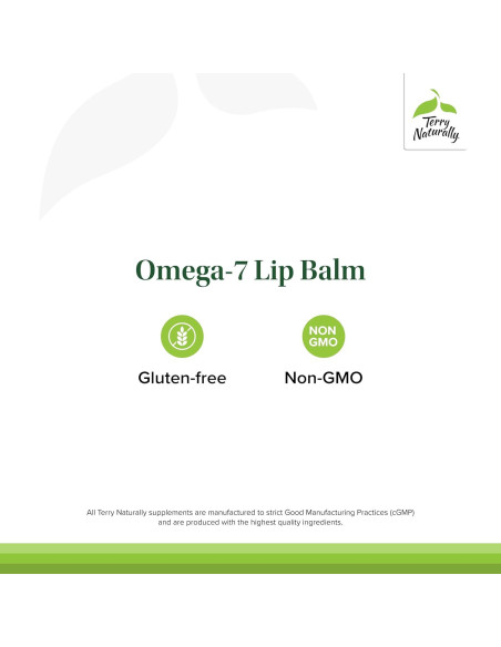 Bálsamo Labial Omega 7 Terry Naturally - Hidratante 3 Unidades