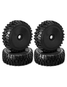 Neumáticos Todo Terreno 1/8 Escala Lifehead LZQ-49 - 4 Piezas