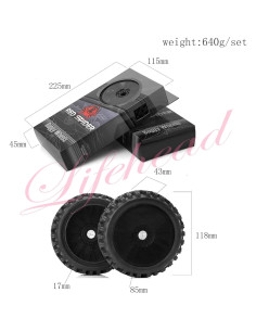 Neumáticos Todo Terreno 1/8 Escala Lifehead LZQ-49 - 4 Piezas 2