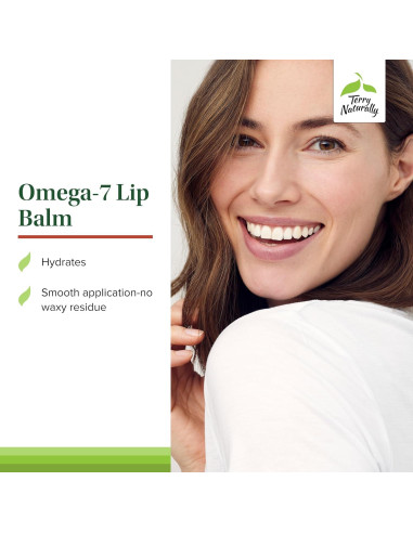Bálsamo Labial Omega 7 Terry Naturally - Hidratante 3 Unidades