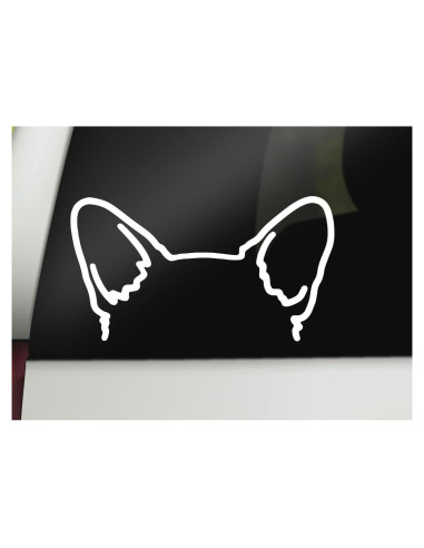 Calcomanía de Vinilo Corgi DECALBUNNY 17.8x9.6 cm Impermeable