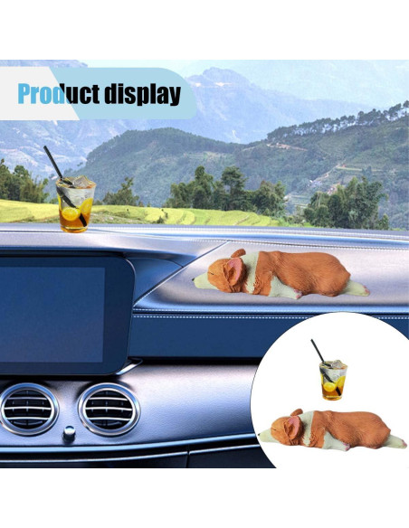 Adorno de Espejo Retrovisor Coche BDZMC Corgi Durmiendo