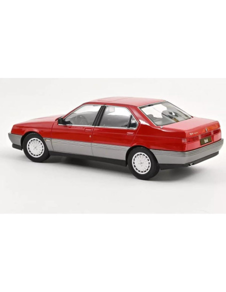 Coche Diecast 1/18 Norev 1991 164 Rojo Detalles Fieles