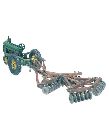 Kit de Metal Fundido Arado y Tractor Woodland Scenics D207