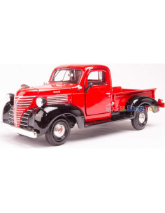 Modelo Diecast 1:24 Motormax 1941 Plymouth Pickup Rojo 2