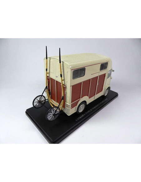 Coche de metal OPO 10 Citroen Tipo H Furgón 1/24 Hachette Coche de metal OPO 10 Citroen Tipo H Furgón 1/24 Hachette