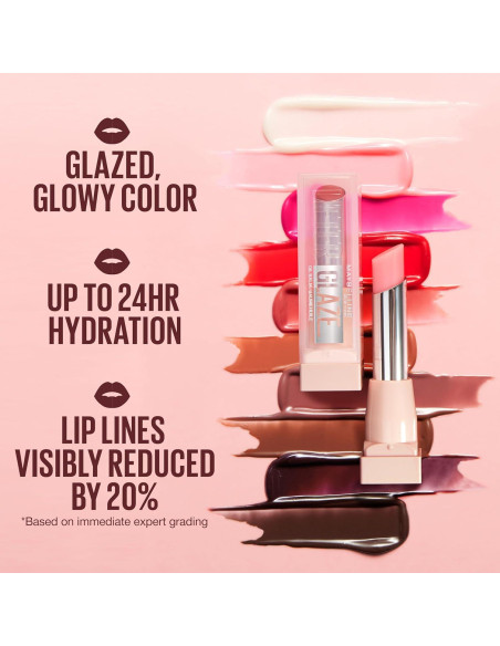 Bálsamo Labial Maybelline Lifter Glaze Rosa Bebé 2.83g