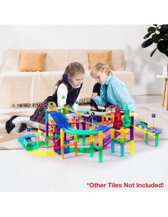 PicassoTiles Pista de Carreras Magnética 12 Piezas 5 Estilos 2