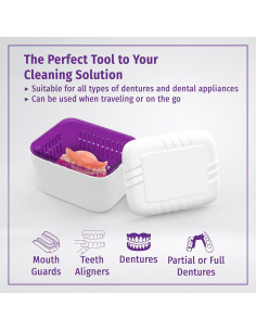 Baño de Limpieza para Dentaduras Novadent - Clásico 185 ml 2