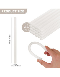 20 Palos de Pegamento MATUFF para Reparación de Abolladuras 2