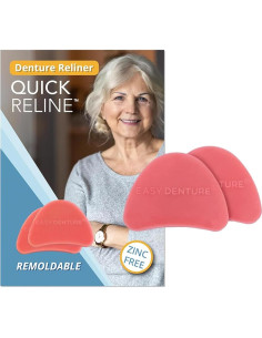 Kit Reforzador de Dentaduras Quick Reline - Ajuste Seguro 2