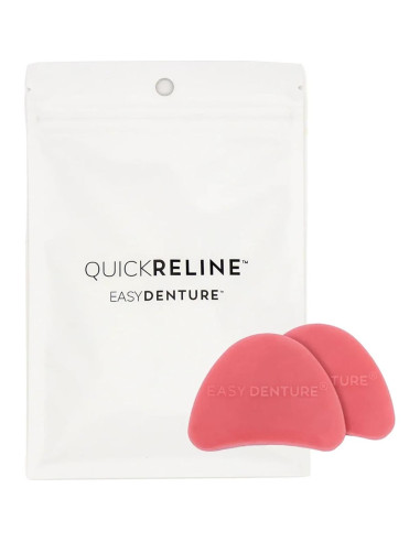 Kit Reforzador de Dentaduras Quick Reline - Ajuste Seguro