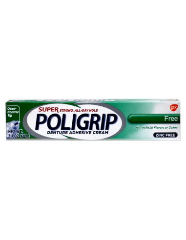 Crema Adhesiva para Prótesis Dental Super Poligrip 68g